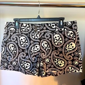 Ladies Loudmouth Golf Shorts - Shiver Me Timbers